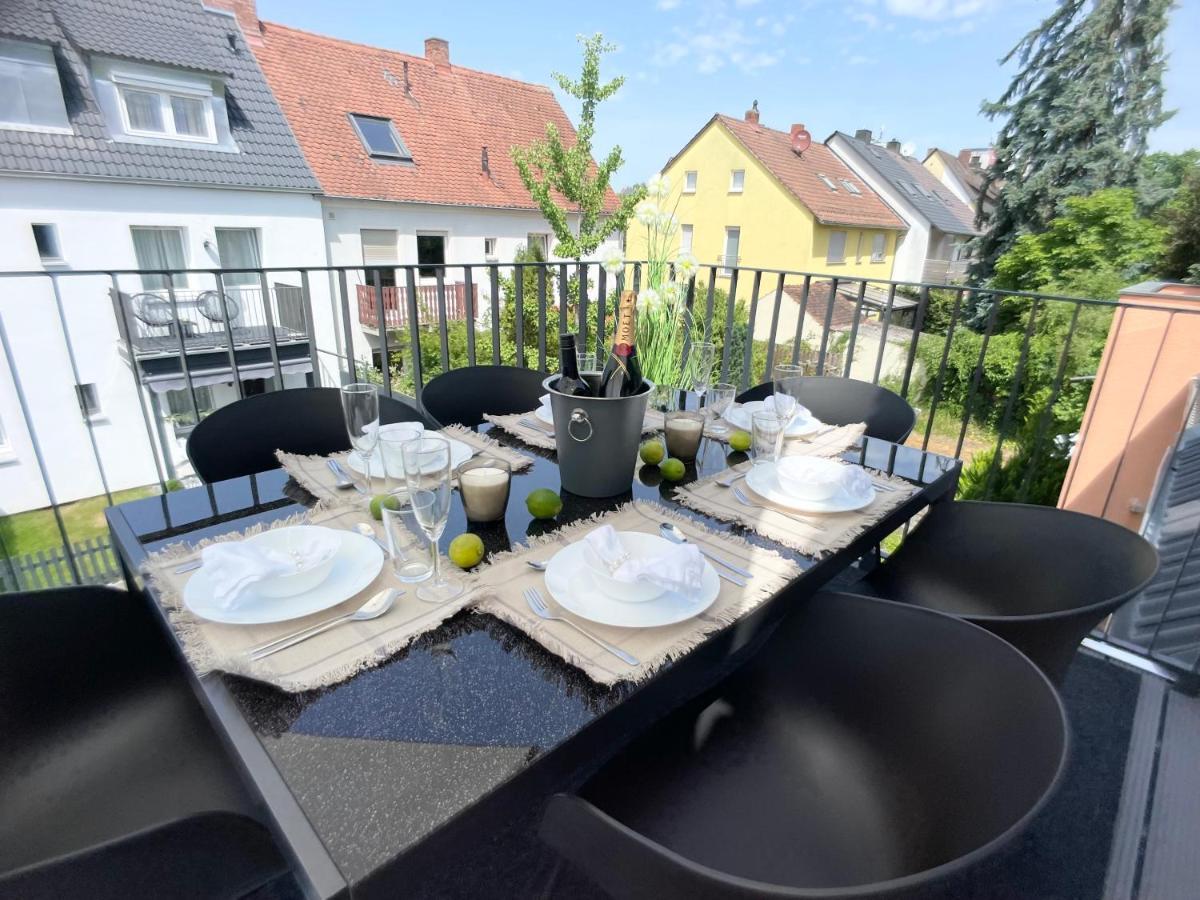 M-Style 04 Apartment Mit Balkon Und Gasgrill, 24H Self-Check-In, Free Parking, Netflix 뉘른베르크 외부 사진