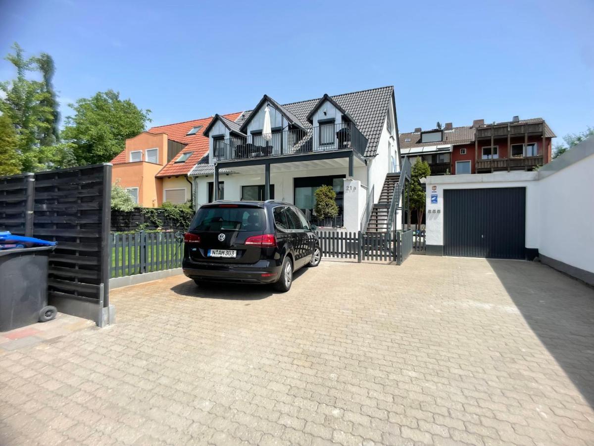 M-Style 04 Apartment Mit Balkon Und Gasgrill, 24H Self-Check-In, Free Parking, Netflix 뉘른베르크 외부 사진