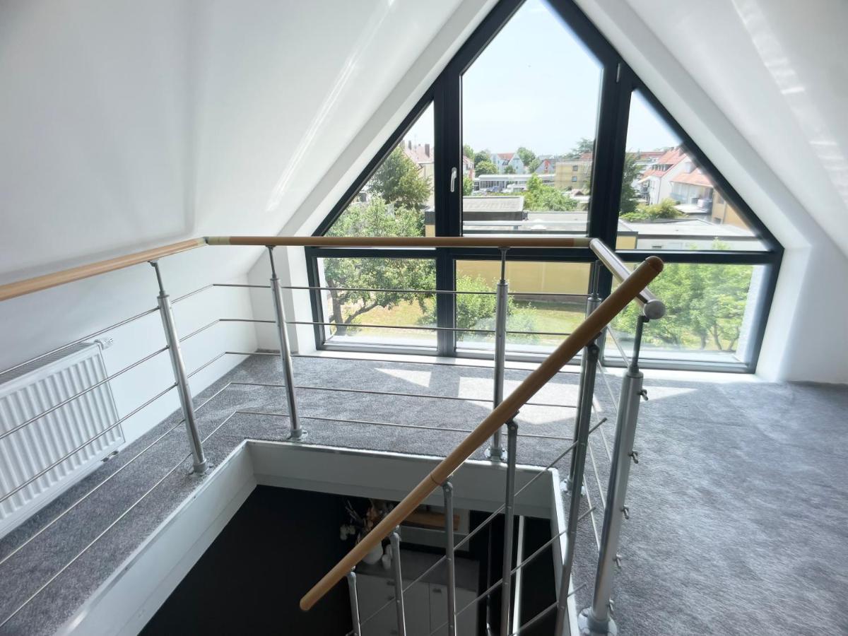 M-Style 04 Apartment Mit Balkon Und Gasgrill, 24H Self-Check-In, Free Parking, Netflix 뉘른베르크 외부 사진